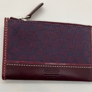 Coach Card Wallet